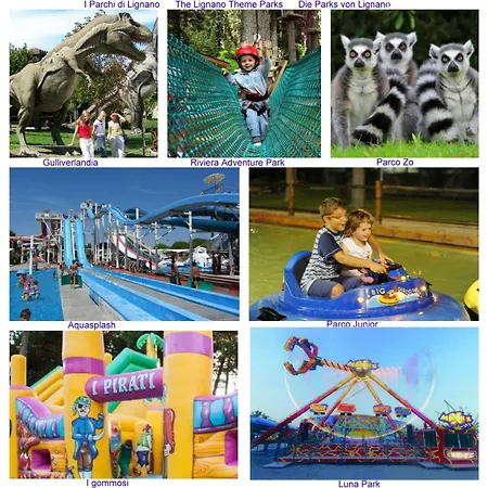 A Lignano Con 2 E Giardino Hébergement de vacances